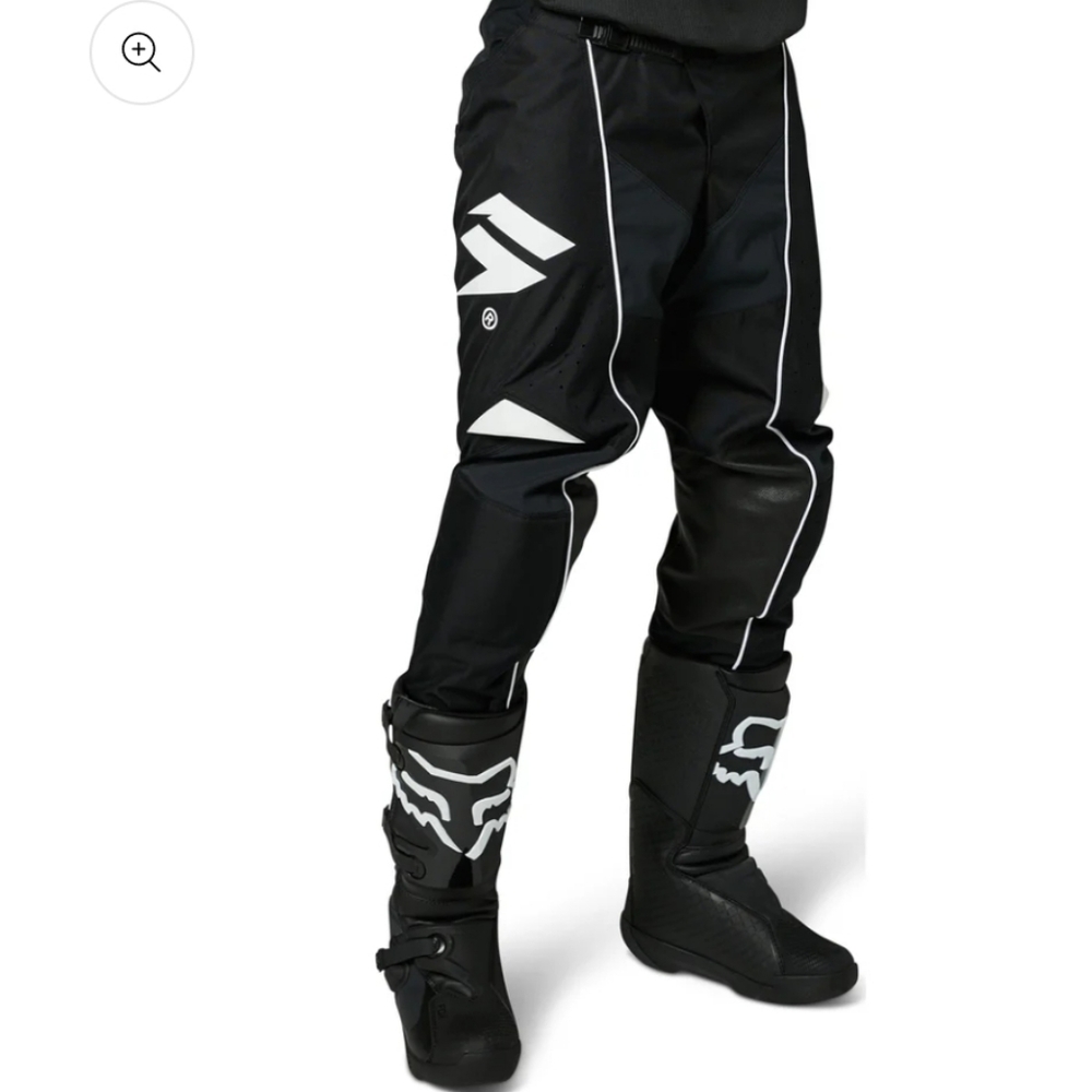 Shift Youth White Label Rokr Pant Blk Sz 26 Dirt Bike Motorcross Motorcycle MX